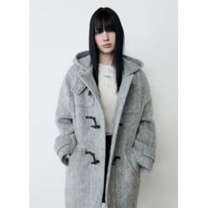 Hood Half Duffle Coat (Gray) Gray - One Size