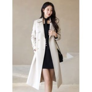 Classic Trench Coat with Belt