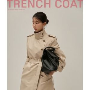 High-Neck Trench Coat