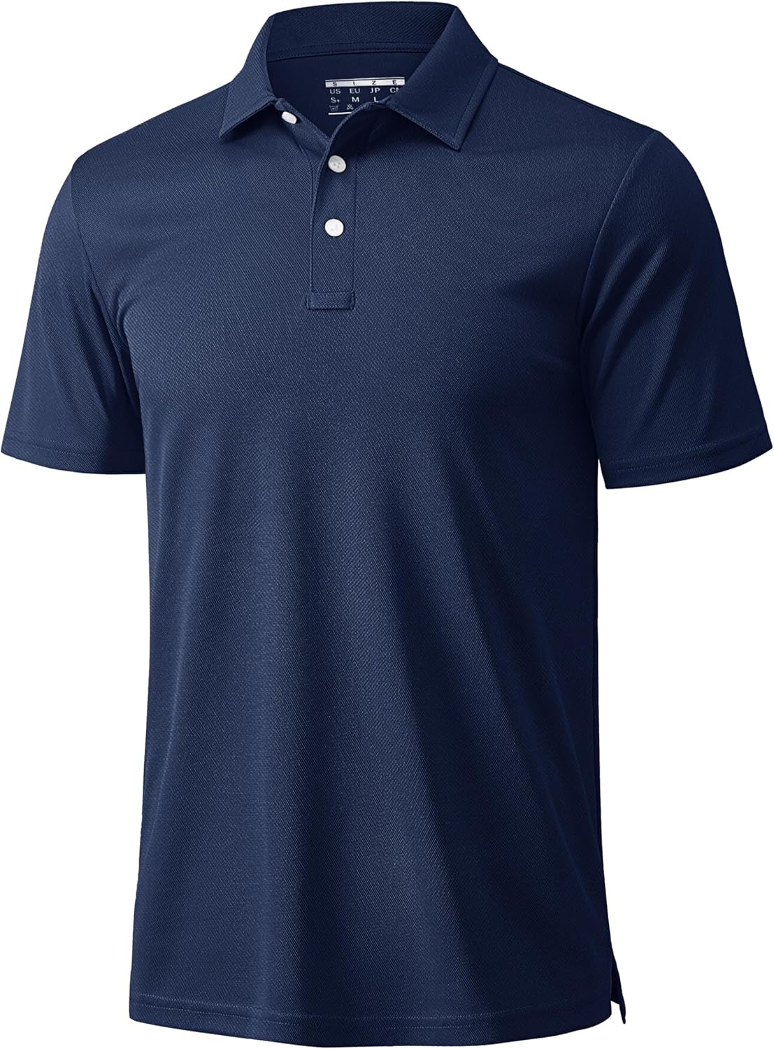 MAGCOMSEN Men's Polo Shirts 3 Buttons Casual Work T Shirts