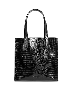 Ted Baker Icon Small Croc Embossed Tote