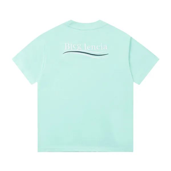 blcg lencia summer t-shirts high street hip-hop style 100% cotton quality men and women drop sleeve loose tshirts oversize 23229