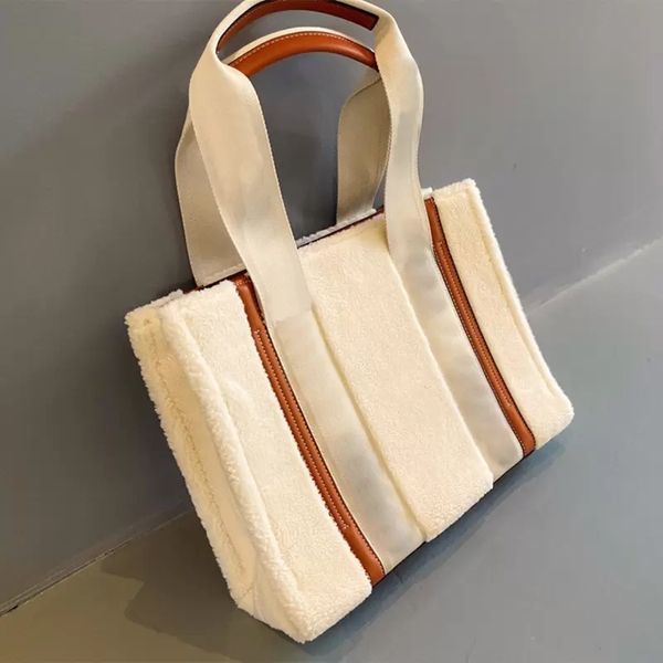 designer women handbags tote woody shopping bag handbag classic canvas fashion raffia large travel crossbody shoulder wallet purses sling ba