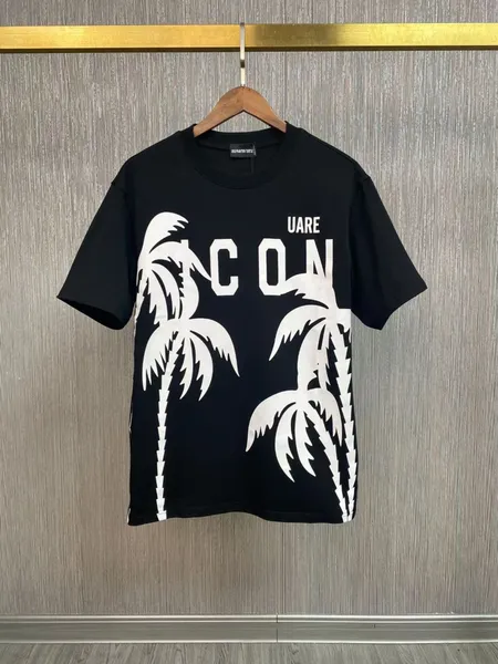 dsq phantom turtle men's t-shirts mens designer t shirts black white palms cool t-shirt men summer fashion casual street t-shirt plus