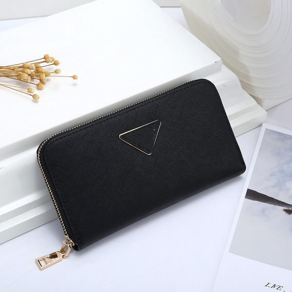 luxury designers classic wallets handbag credit card holder fashion men and women clutch with box p60017