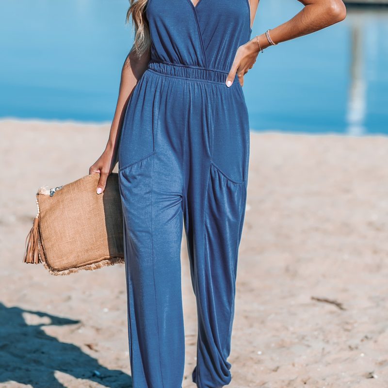 Comfy Tapered Jersey Jumpsuit