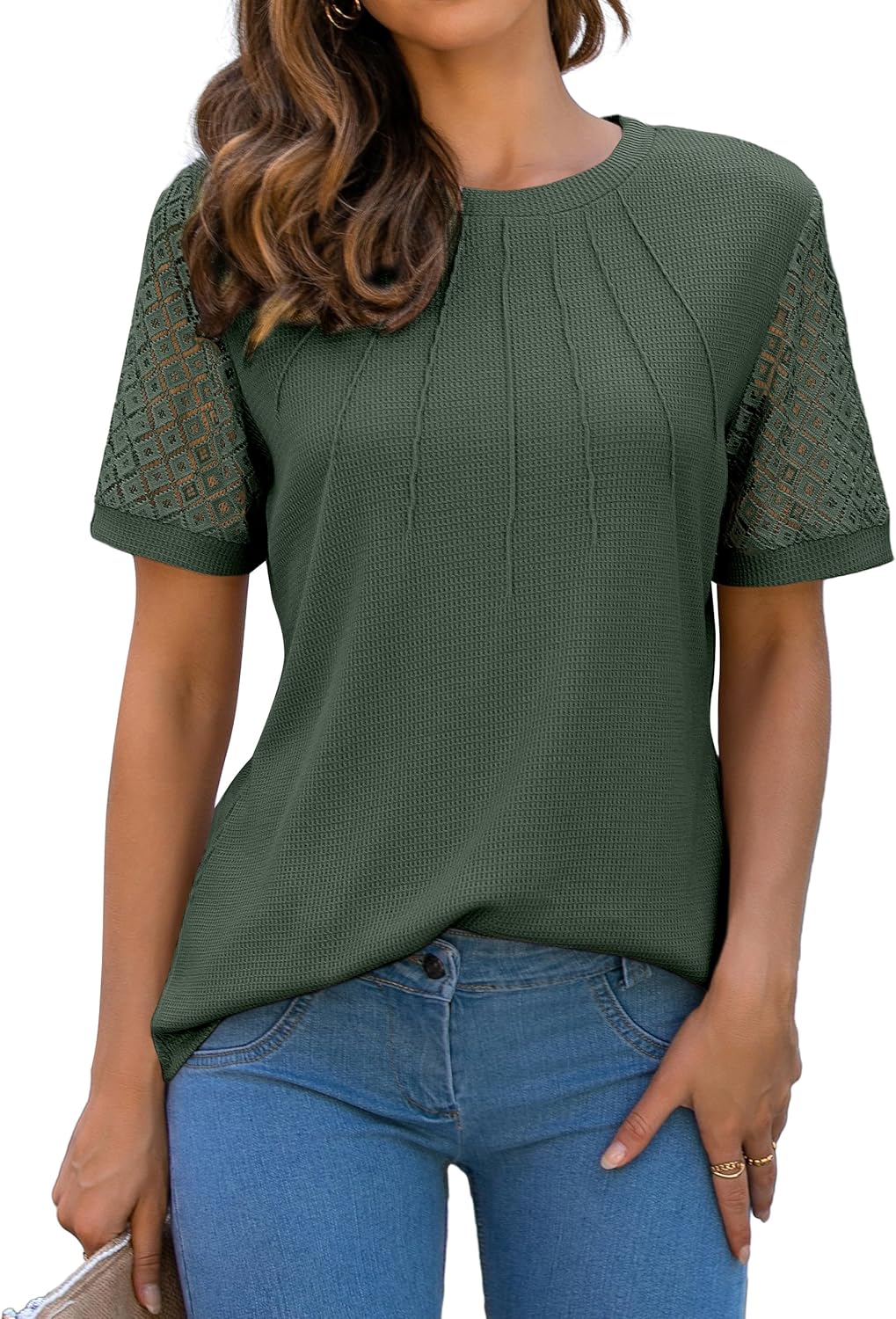 Blooming-Jelly-Womens-Dressy-Casual-Blouses-Business-Work-Tops-Short.jpg