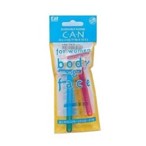 KAI - Can Body & Face T Razor 3 pcs - CAT-3P6
